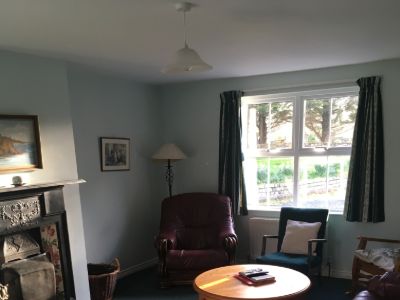 The Living  Room in Trostan Cottage